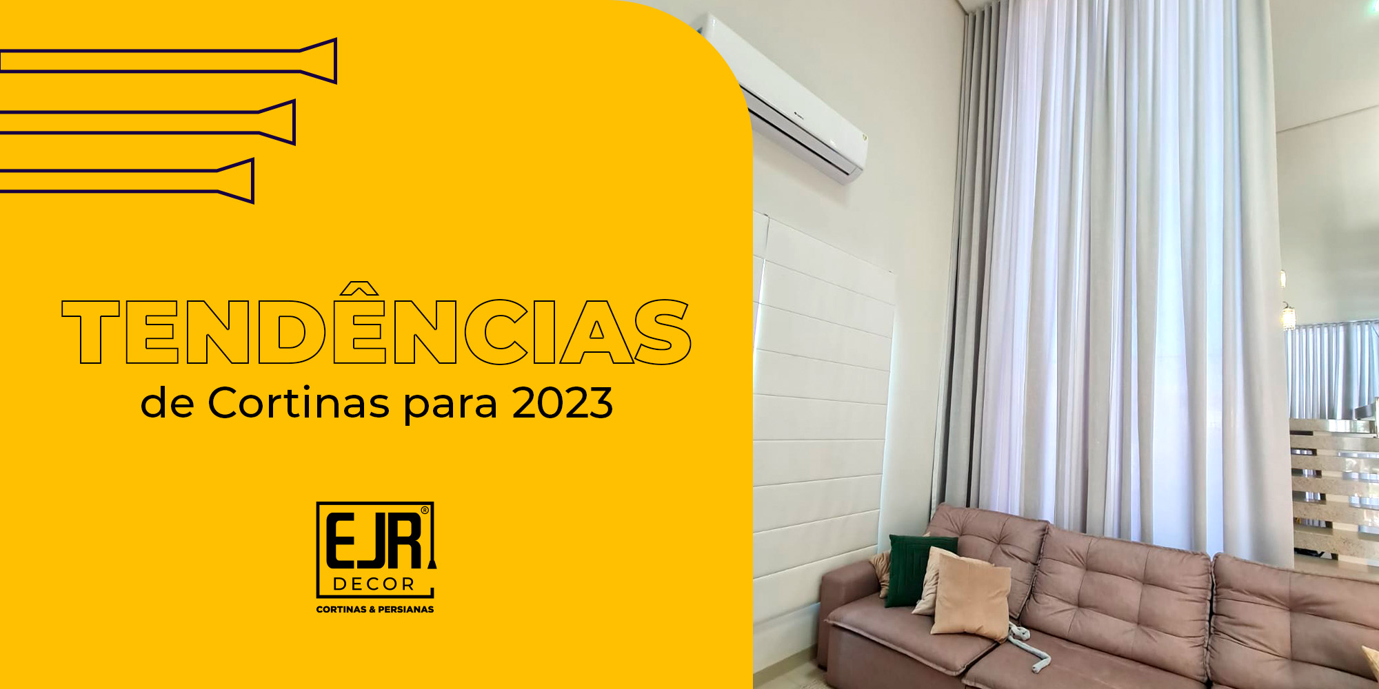Tendências de Cortinas para 2023: Adicione estilo e elegância ao seu ambiente